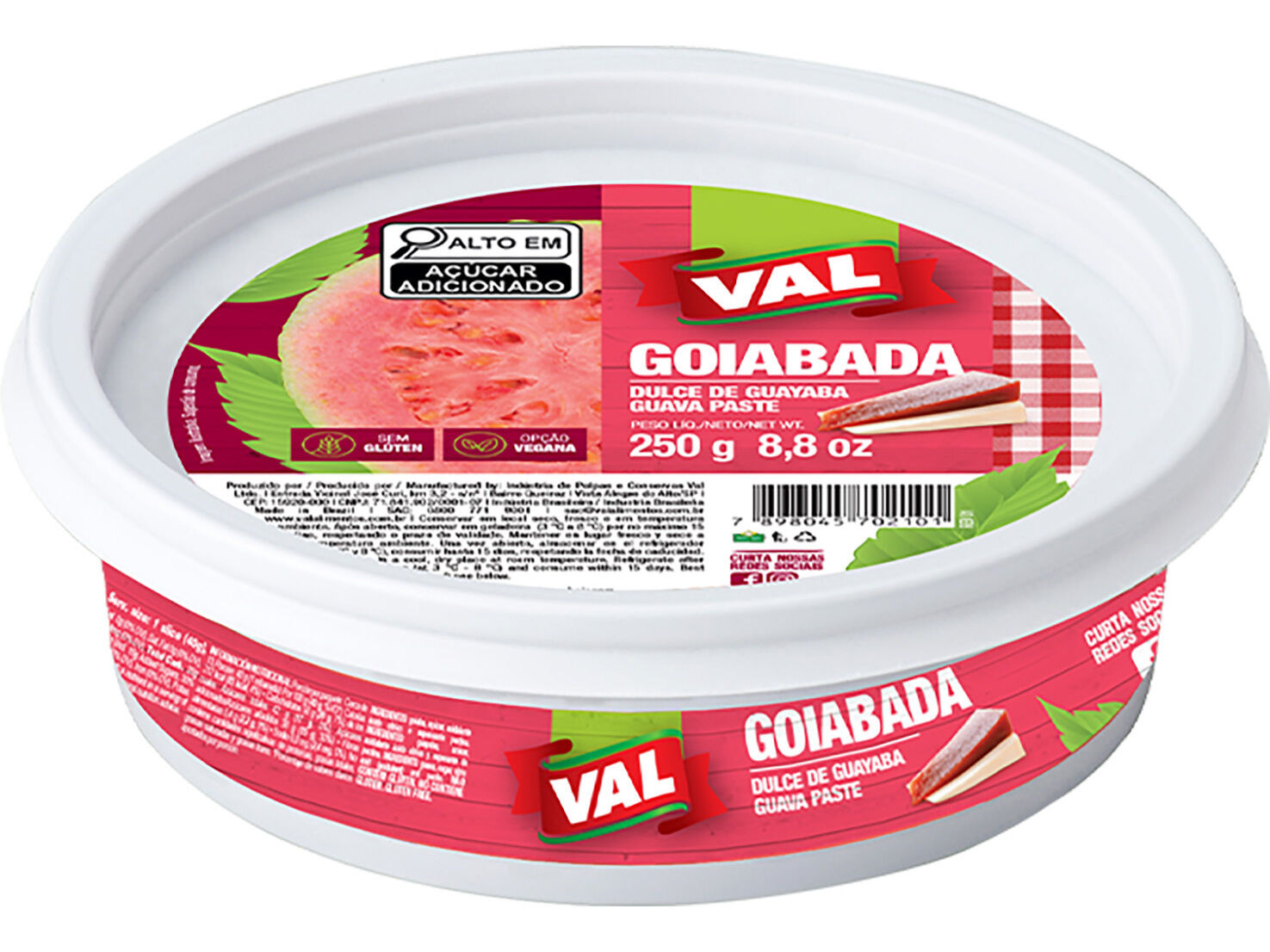 GOIABADA VAL DISCO 250G image number 1