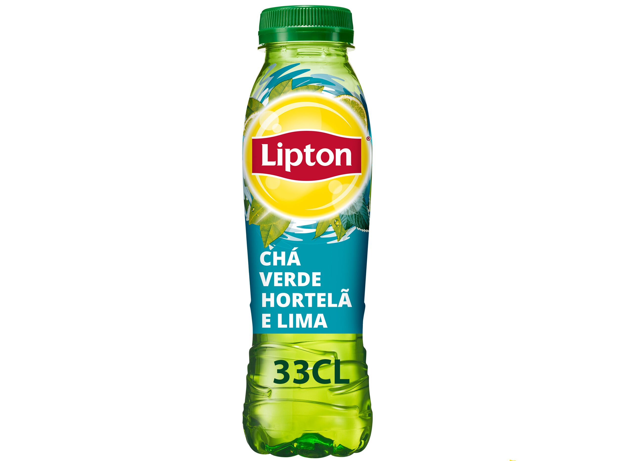 ICE TEA CH&Aacute; VERDE LIPTON HORTEL&Atilde; E LIMA 0.33L (SDR) image number 0