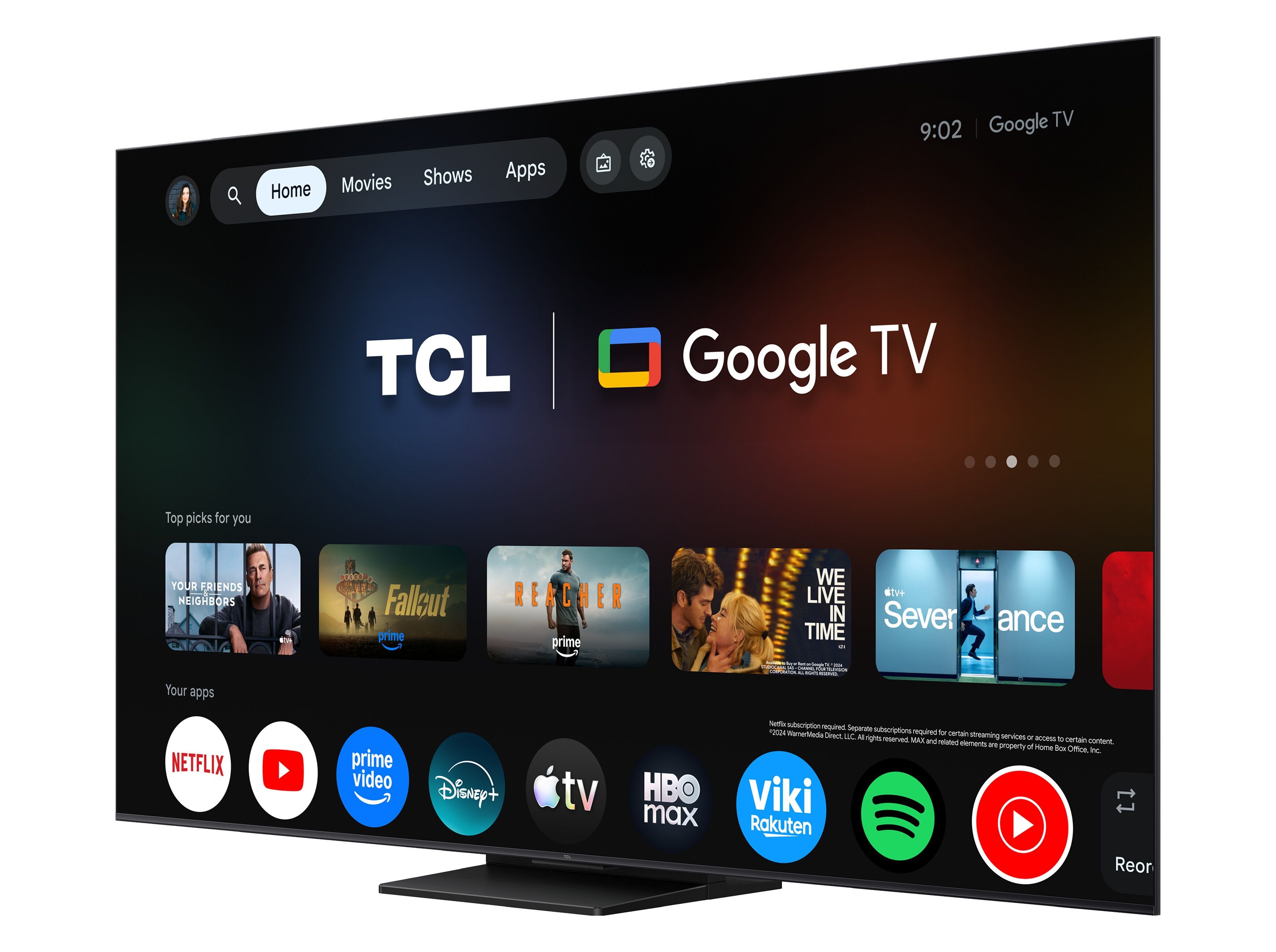 TV TCL 55C6K PRO 55" MINILED 144HZ image number 2