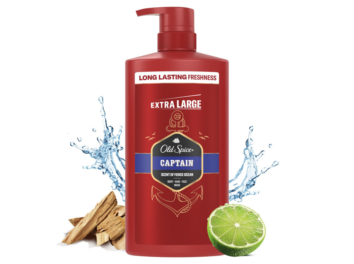 GEL DE BANHO OLD SPICE CAPTAIN 800ML image number 0