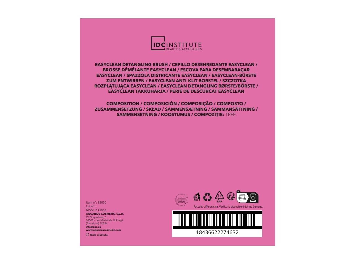 ESCOVA DE CABELO IDC INSTITUTE image number 3