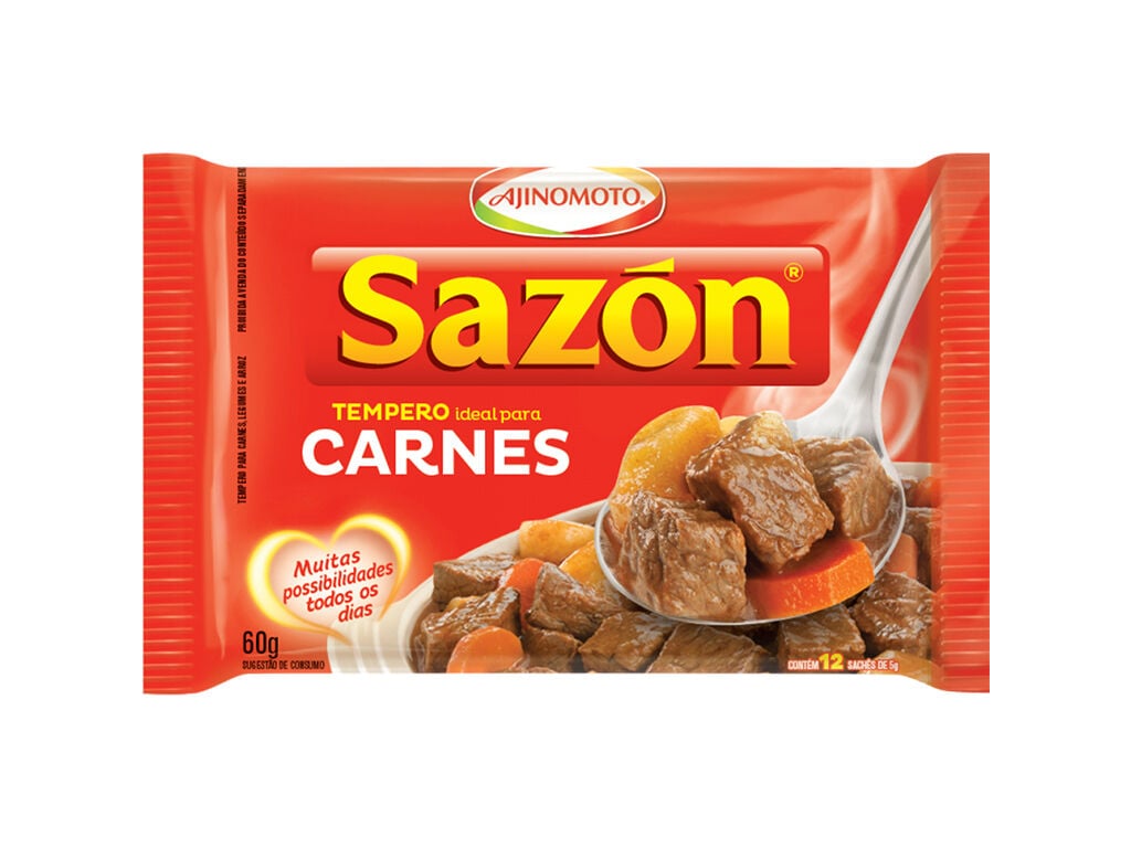 TEMPEROS SAZ&Oacute;N PARA CARNES 60G