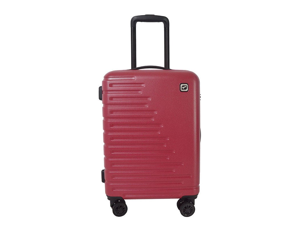 MALA DE CABINE R&Iacute;GIDA AIRPORT VERMELHO 8 RODAS 35X55X20CM