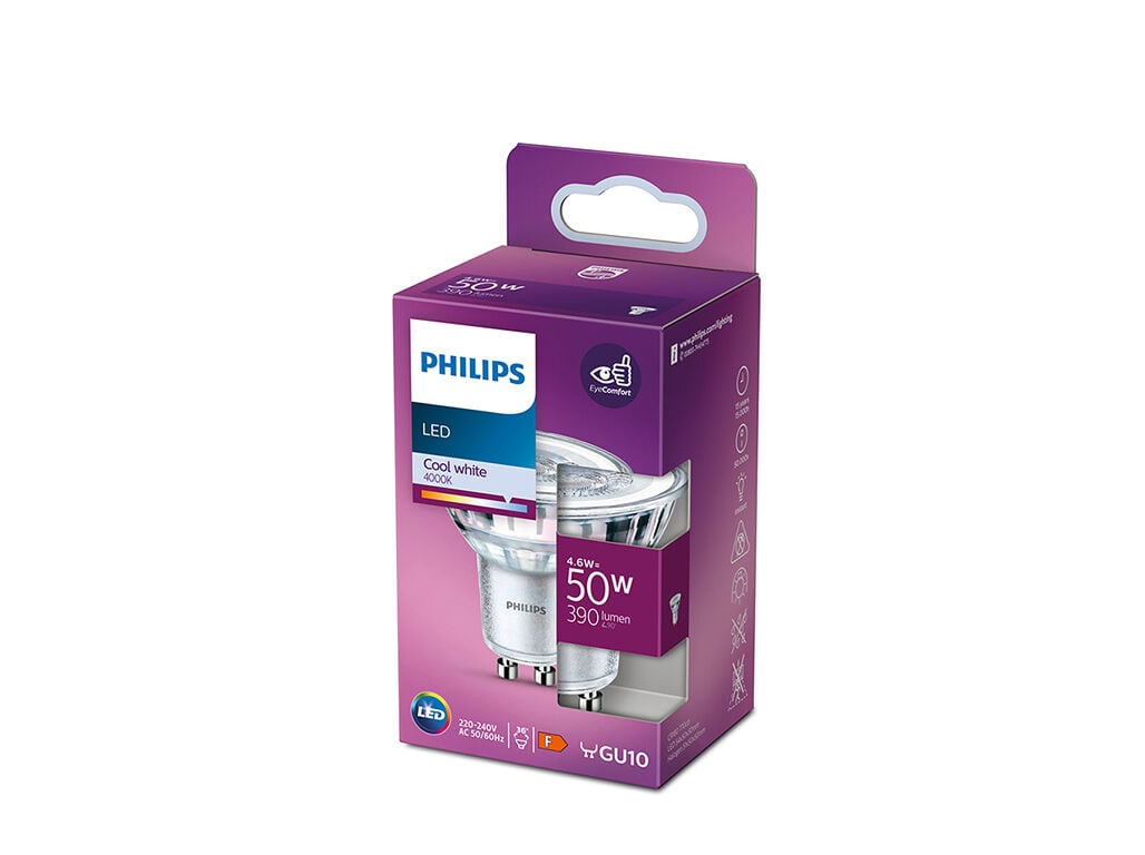 L&Acirc;MPADA LED FOCO PHILIPS GU10 50W LUZ BRANCA FRIA image number 2