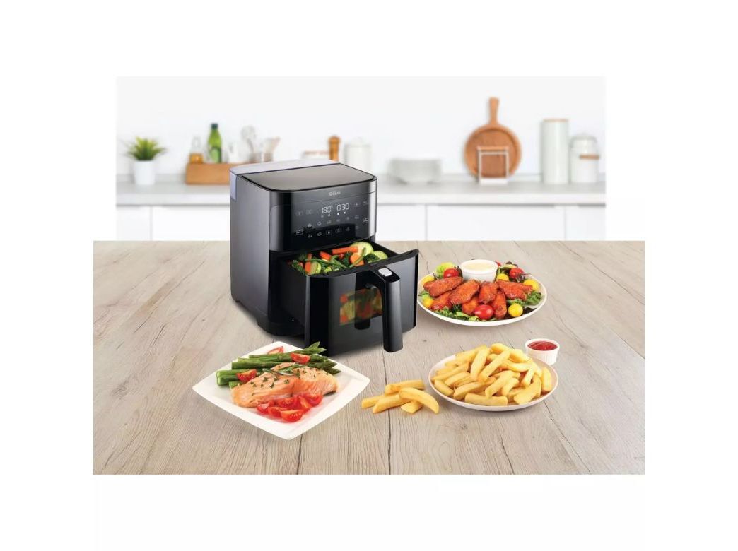 FRITADEIRA SEM &Oacute;LEO AIRFRYER QILIVE Q.5650 STEAM COOK 5L image number 2