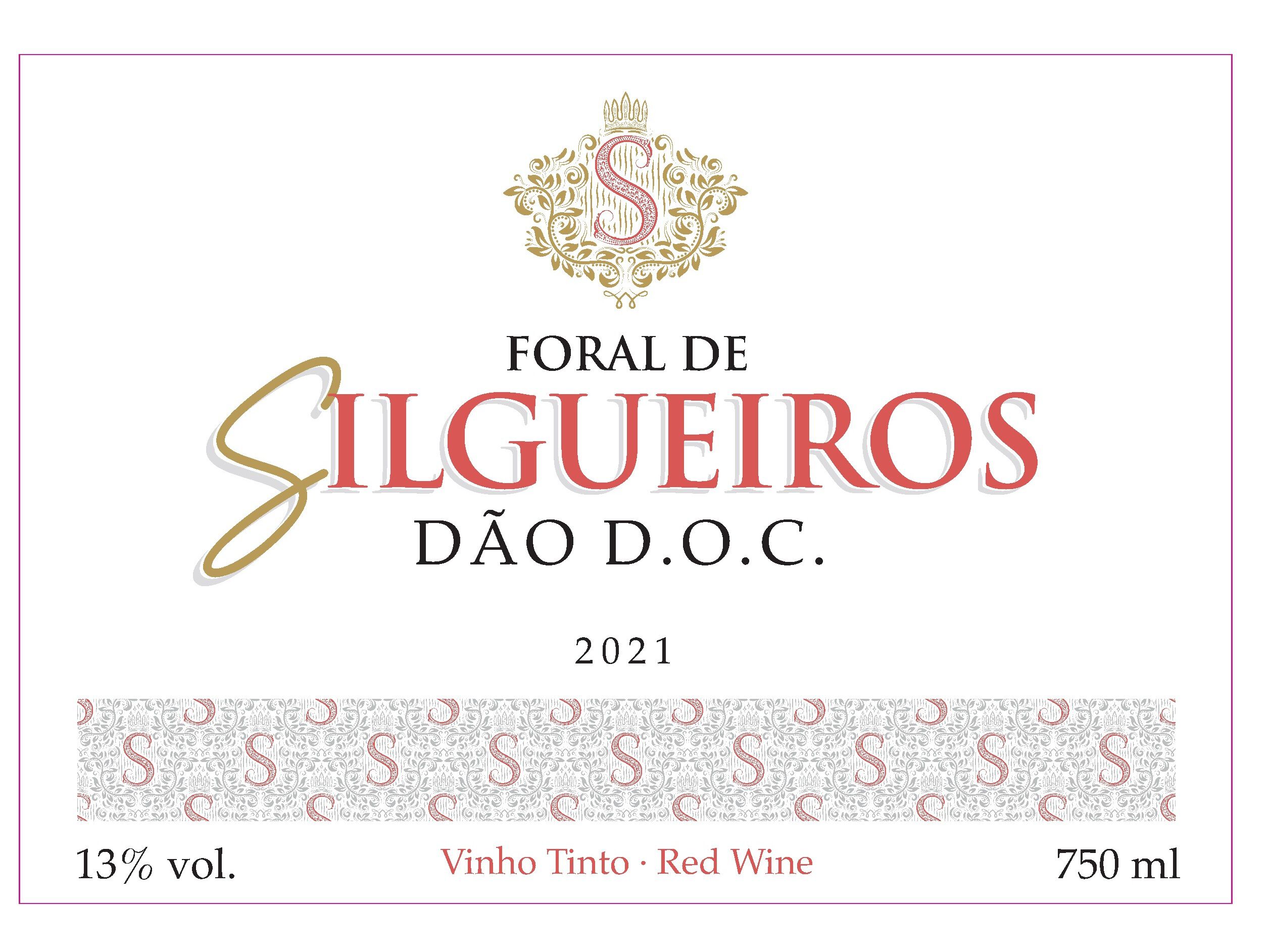 VINHO TINTO FORAL DE SILGUEIROS D&Atilde;O 0.75L image number 1