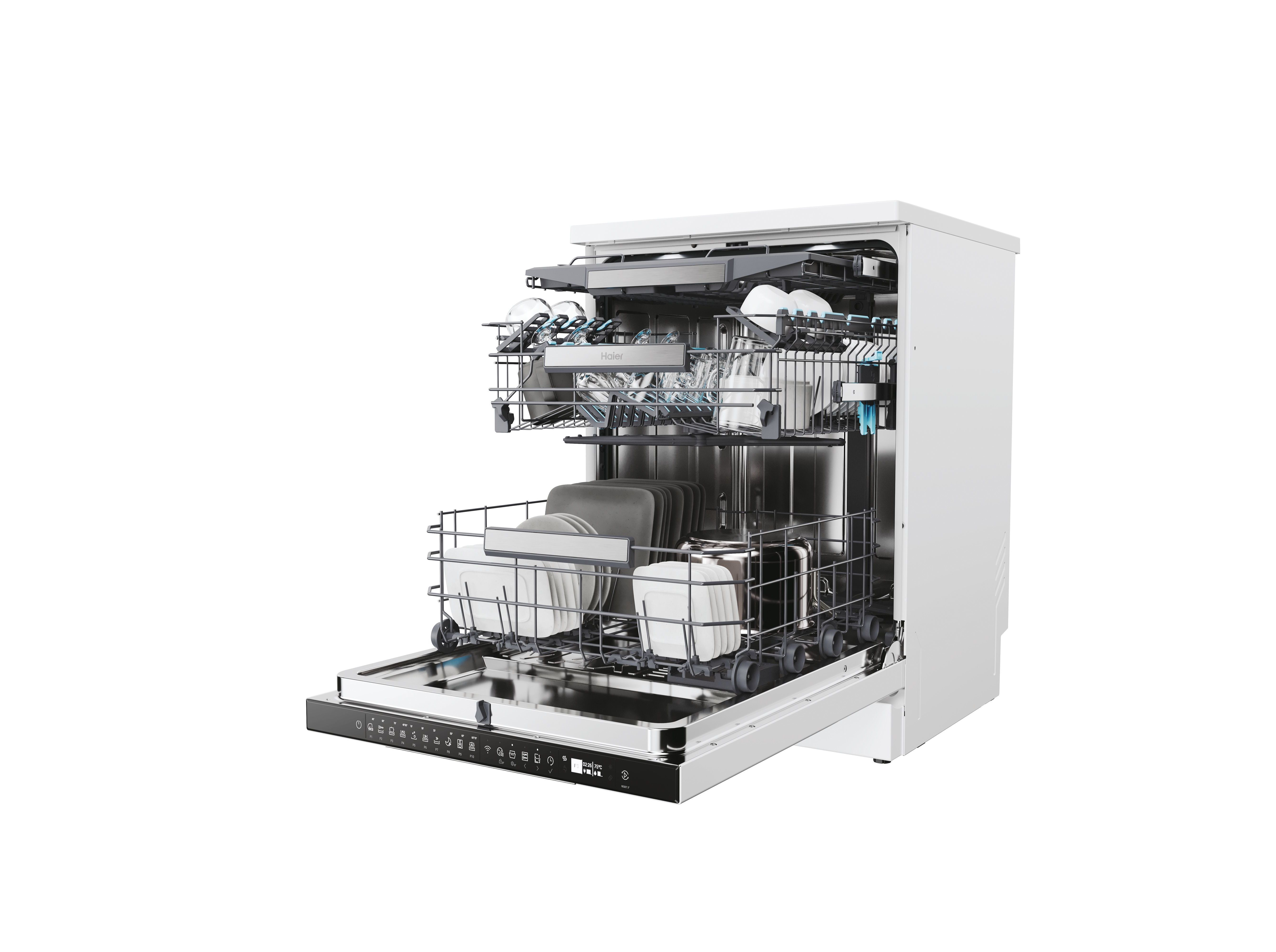 M&Aacute;QUINA DE LAVAR LOI&Ccedil;A HAIER XF 6B2M3PW BRANCO B 16 CONJUNTOS image number 4