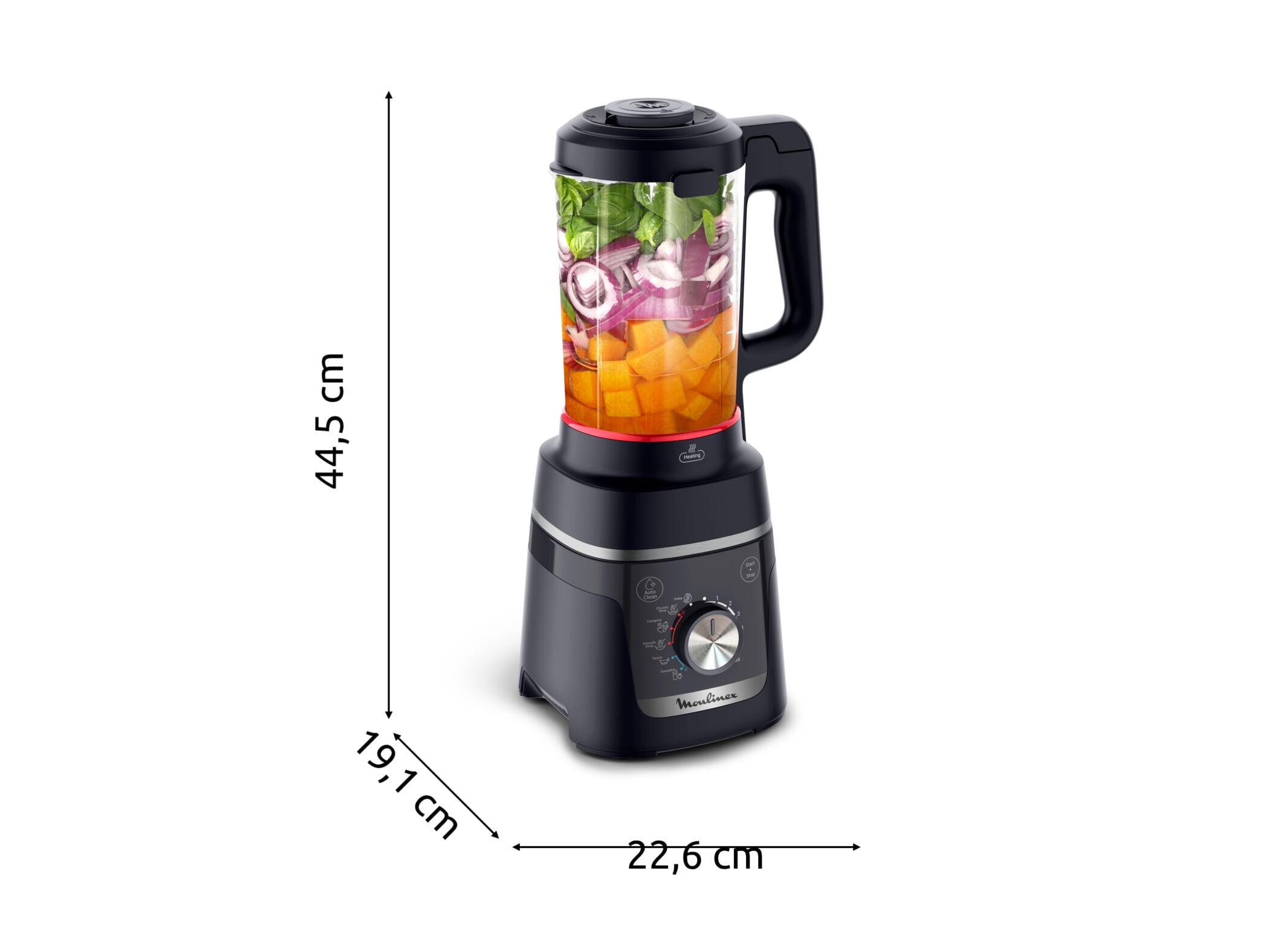 LIQUIDIFICADORA MOULINEX LM5768F0 BLENDFORCE COOK 1000 W 1.5 L image number 6