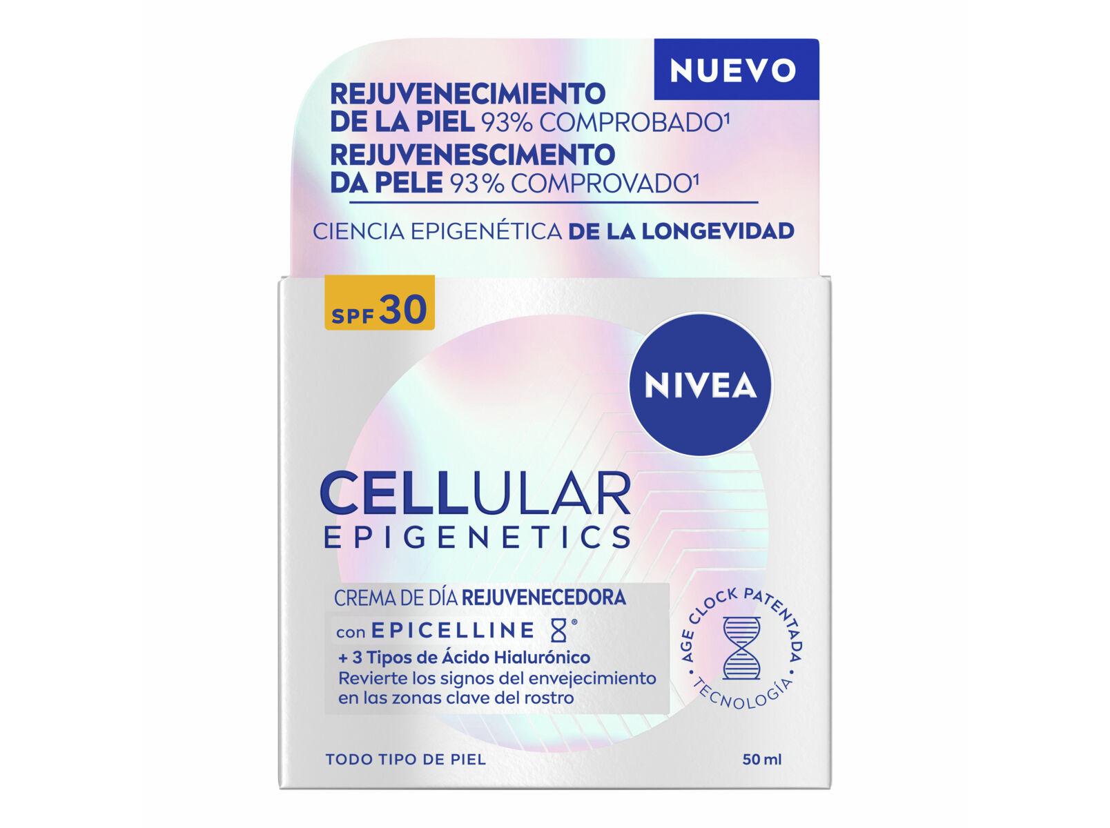 CREME DIA NIVEA EPIGENETICS REJUVESCEDOR 50 ML image number 0