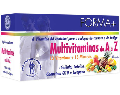 SUPLEMENTO FORMA+ MULTIVITAMINAS A-Z 30 CAPS image number 0