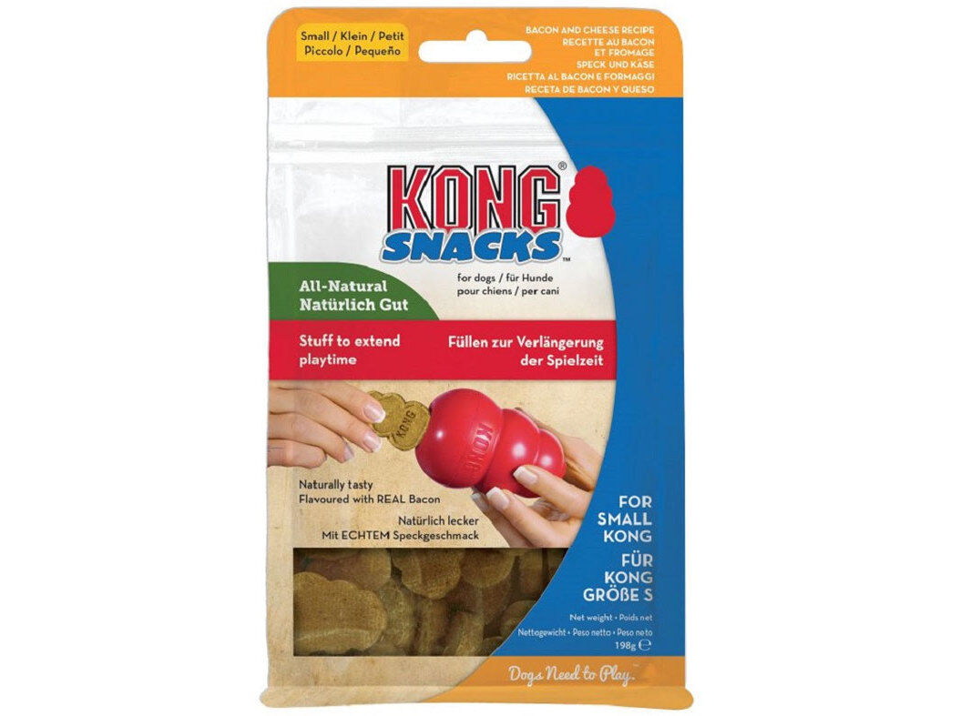 BISCOITOS PARA C&Atilde;O KONG BACON&CHEESE SMALL 200GR image number 0
