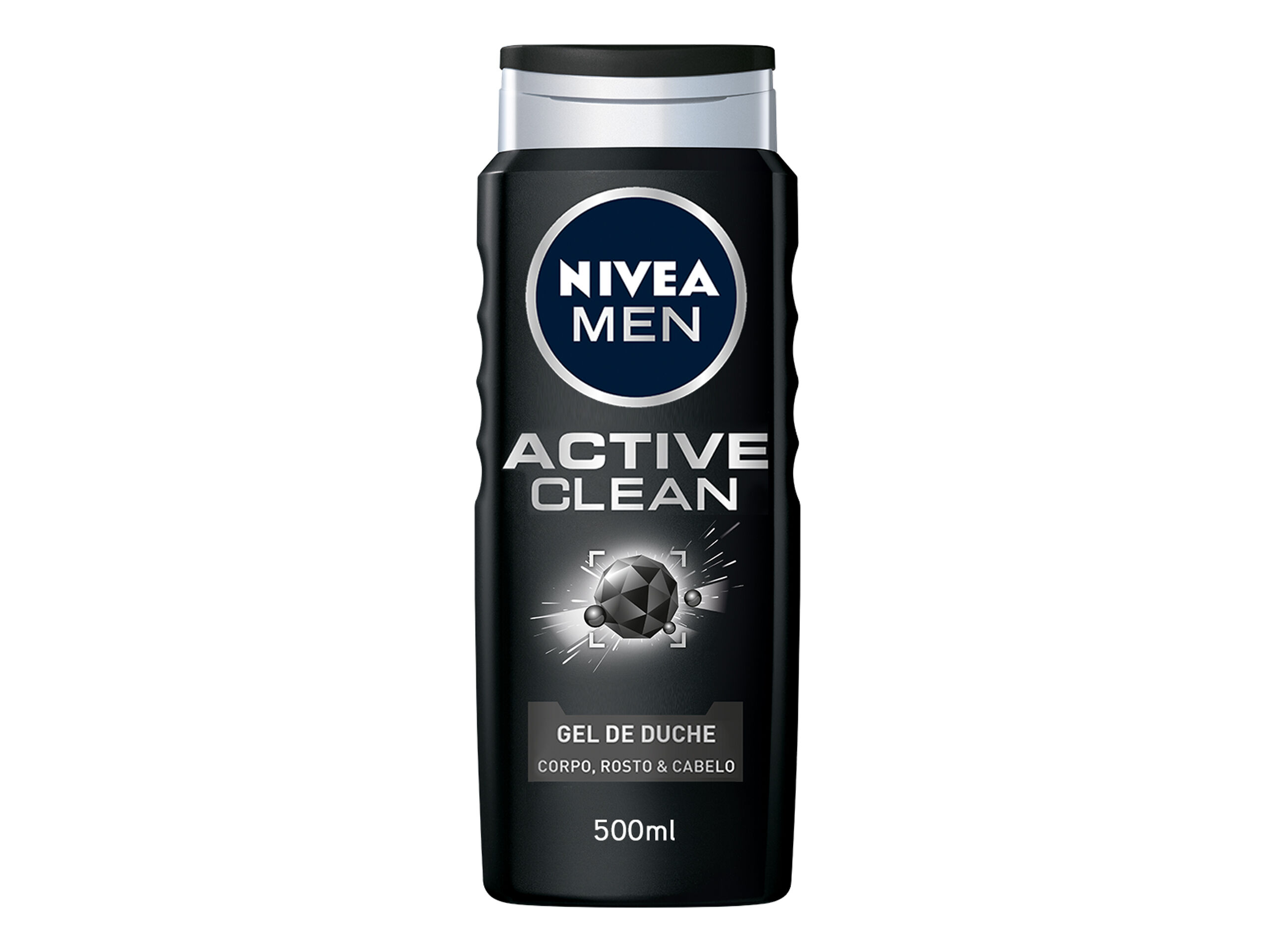 Gel de Banho Active Clean NIVEA MEN 500 ml