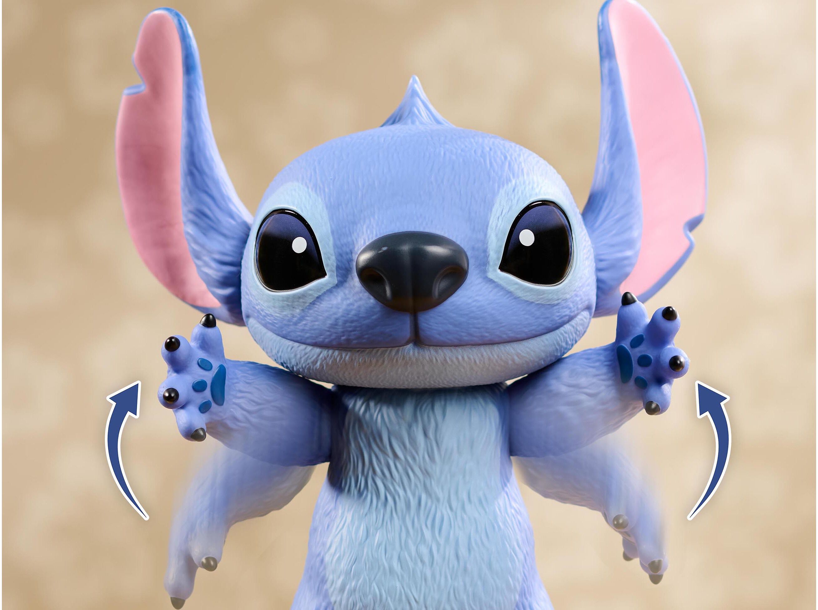 FIGURA VINIL STITCH GIGANTE 38CM image number 2