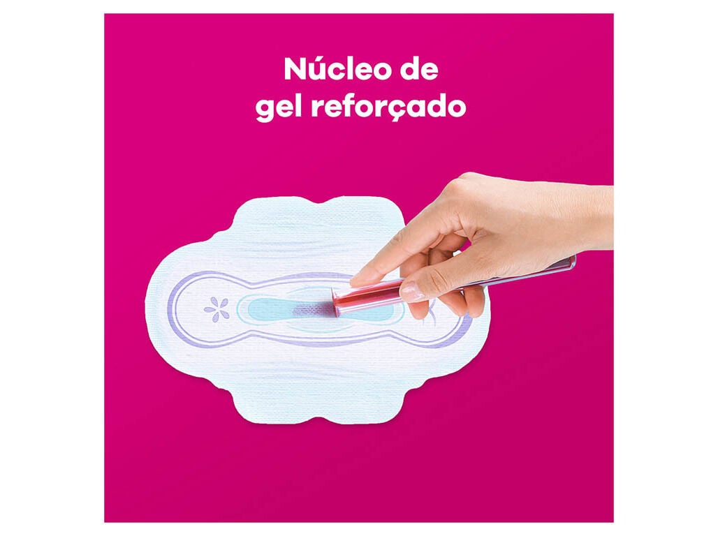 PENSOS HIGI&Eacute;NICOS ULTRAFINA SUPER COM ABAS AUSONIA 12 UN image number 4