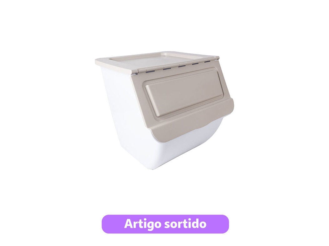 CESTO EMPILH&Aacute;VEL CODIL 36L CORES SORTIDAS