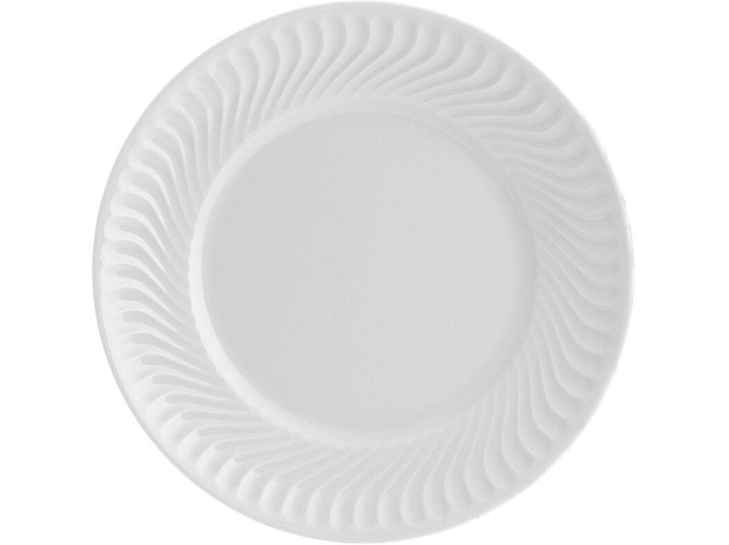PRATO DE SOBREMESA SAGRES VISTA ALEGRE BRANCO PORCELANA &Oslash;21.9CM