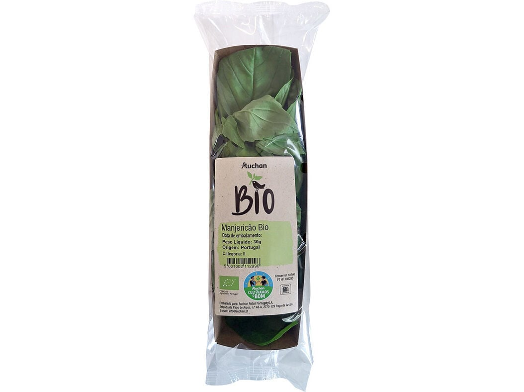 MANJERIC&Atilde;O AUCHAN BIO CULTIVAMOS O BOM 30 G