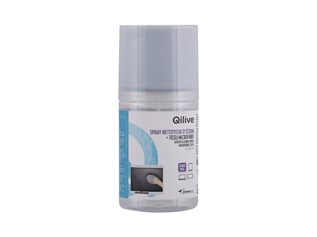 SPRAY LIMPEZA + PANO QILIVE 200ML 600172203