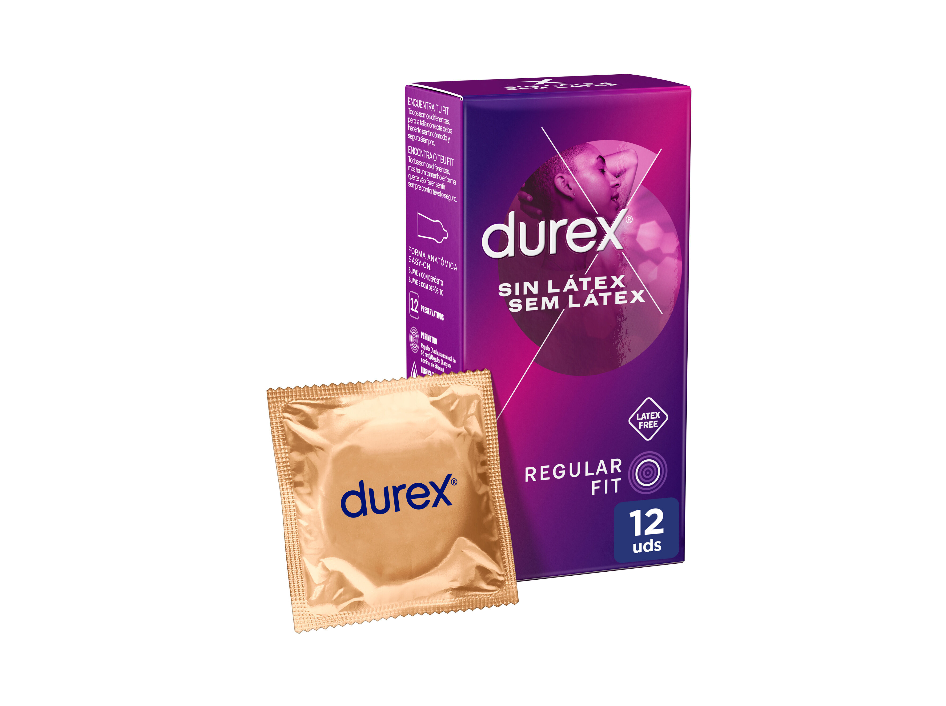 PRESERVATIVOS DUREX SEM L&Aacute;TEX 12UN