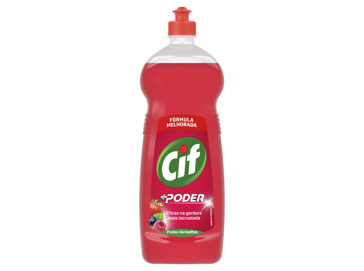 DETERGENTE LOI&Ccedil;A MANUAL CIF +PODER FRUTOS VERMELHOS 1LT image number 0