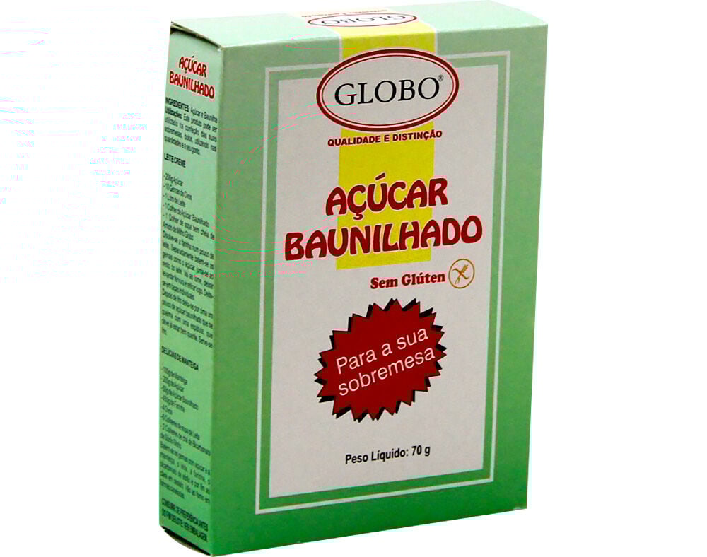 A&Ccedil;&Uacute;CAR GLOBO BAUNILHADO 70G image number 0