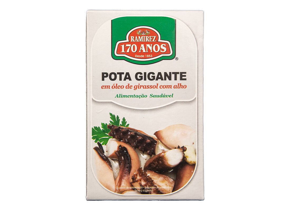 POTA GIGANTE RAMIREZ &Oacute;LEO E ALHO 120(75)G