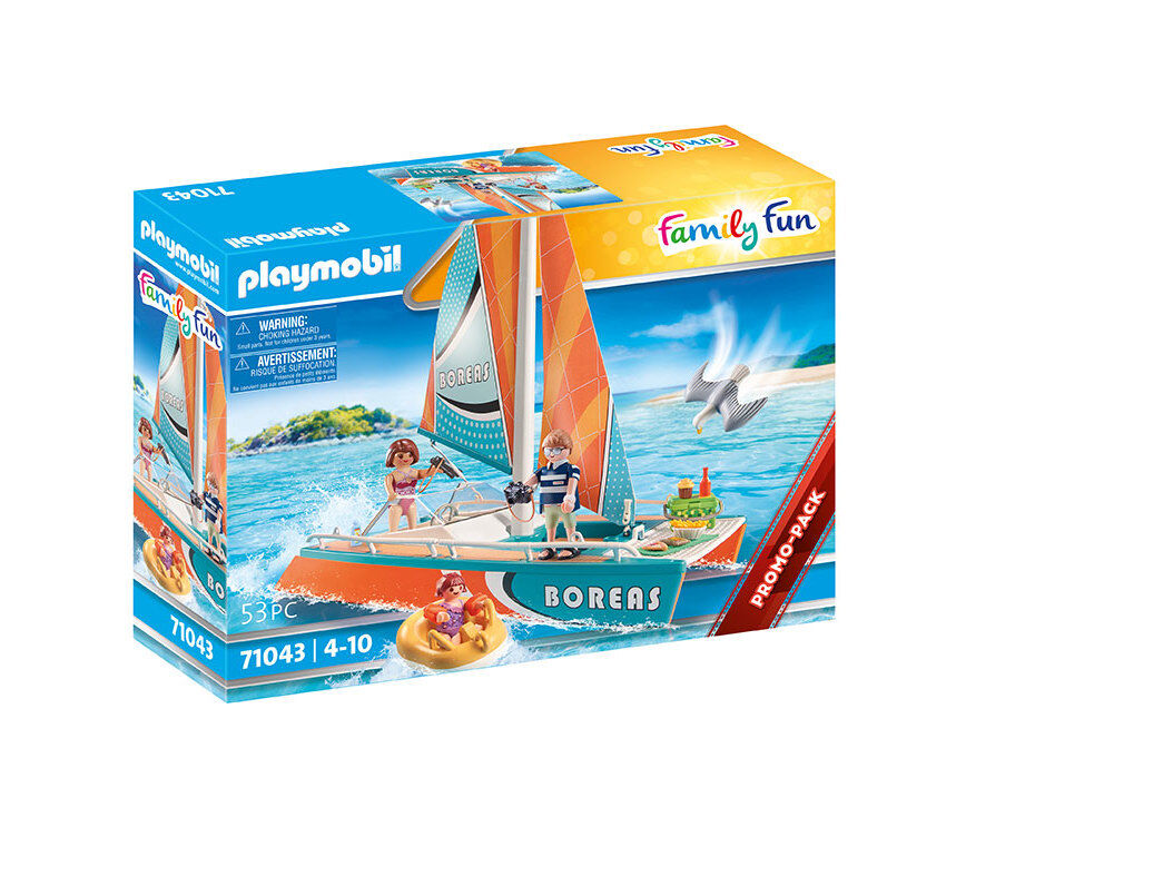 CATAMAR&Atilde; PLAYMOBIL 71043 image number 0