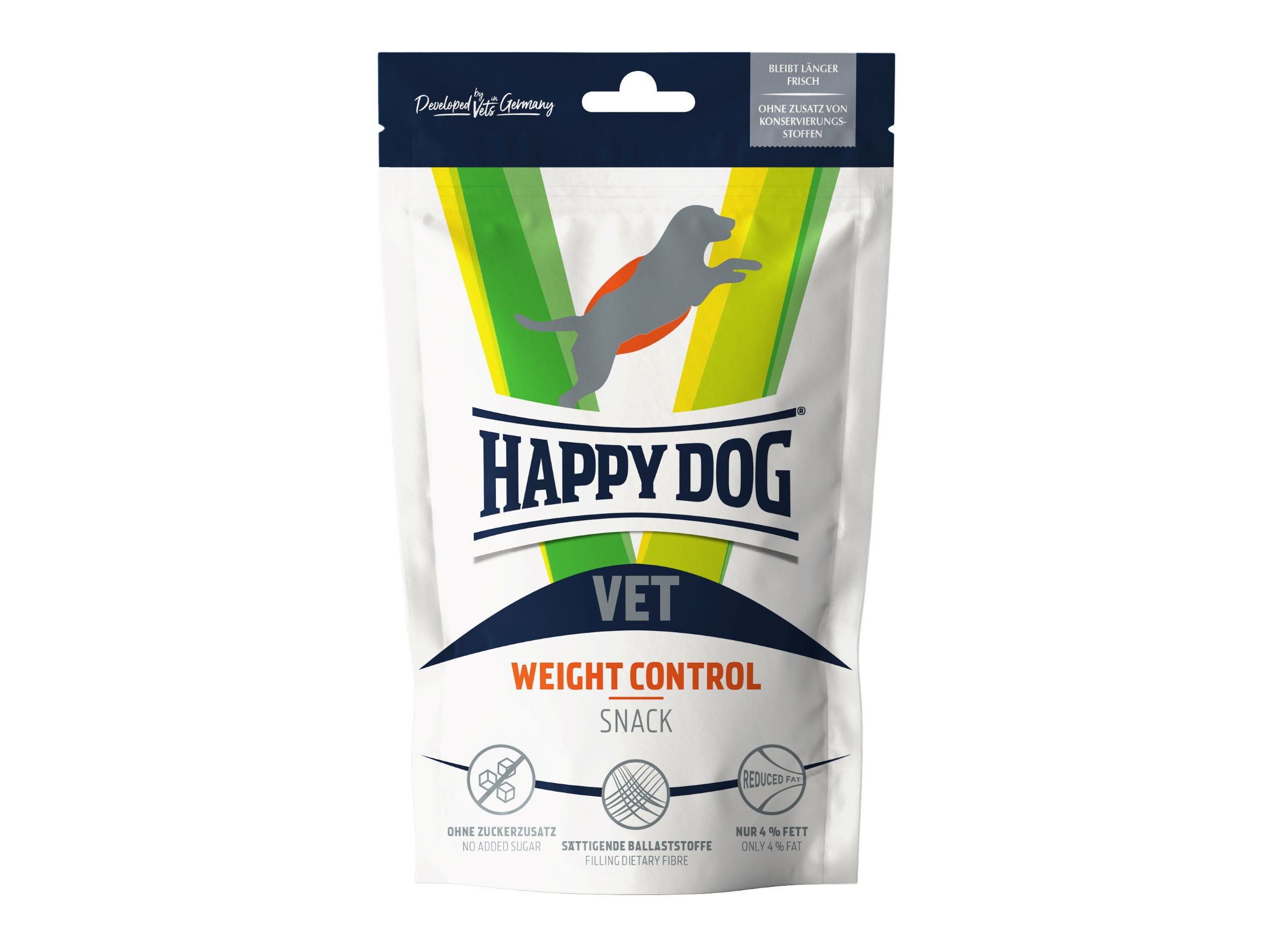 SNACK VETERIN&Aacute;RIO C&Atilde;O HAPPY DOG WEIGHT CONTROL 100 G