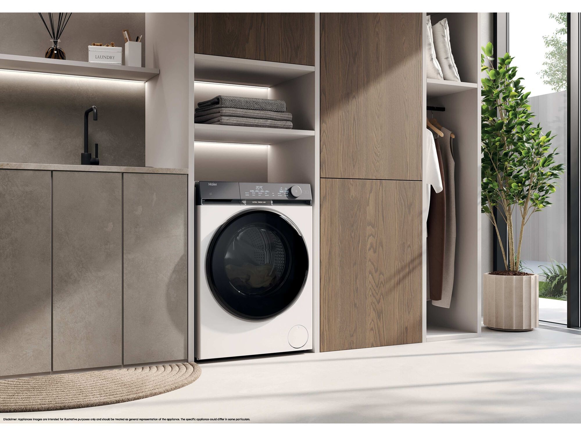 M&Aacute;QUINA DE LAVAR ROUPA HAIER HW110-B14387UIB - BRANCO A -40% 11KG image number 12