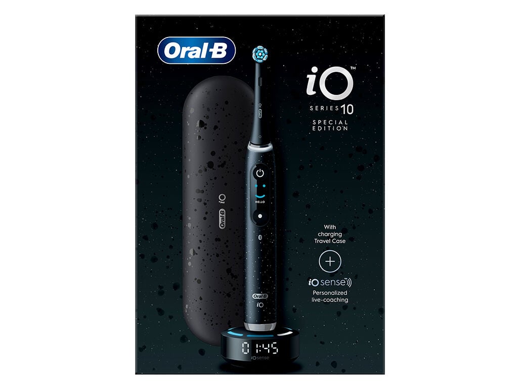ESCOVA DE DENTES EL&Eacute;TRICA ORAL-B IO SERIES 10 COSMIC BLACK image number 1