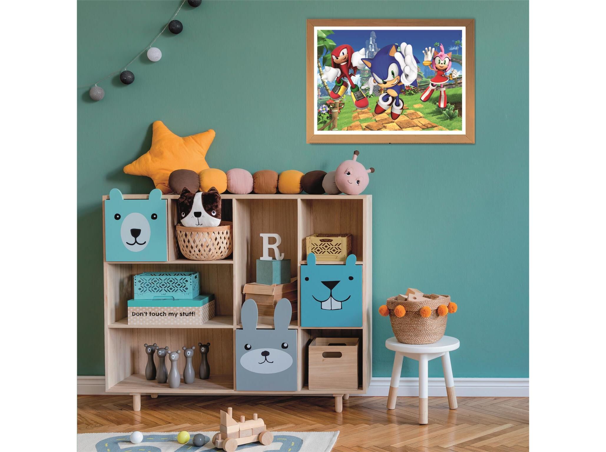 PUZZLE SONIC CLEMENTONI 104 PE&Ccedil;AS image number 1