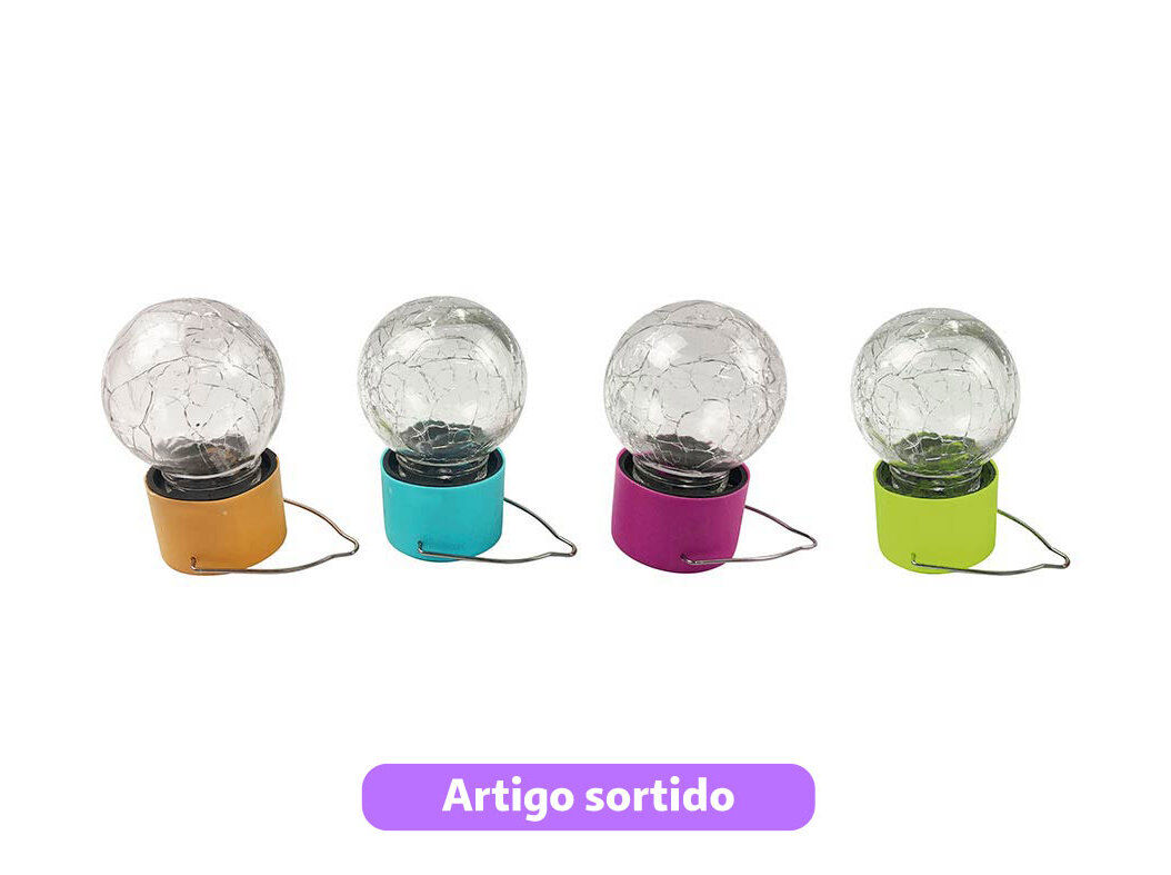 LANTERNA LED SOLAR GARDENSTAR PARA PENDURAR CORES SORTIDAS image number 0