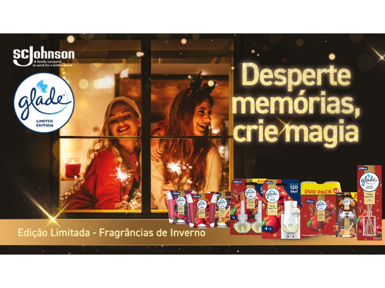 AMBIENTADOR PORT&Aacute;TIL GLADE S&S HONEY & CHOCOLATE REC 2UN image number 3