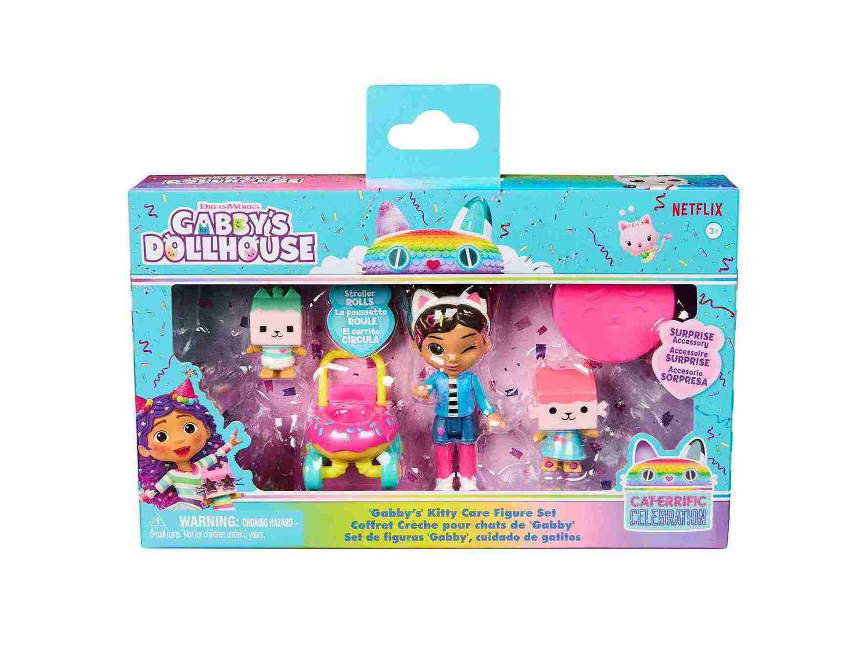PACK DE FIGURAS KITTY GABBY'S DOLLHOUSE