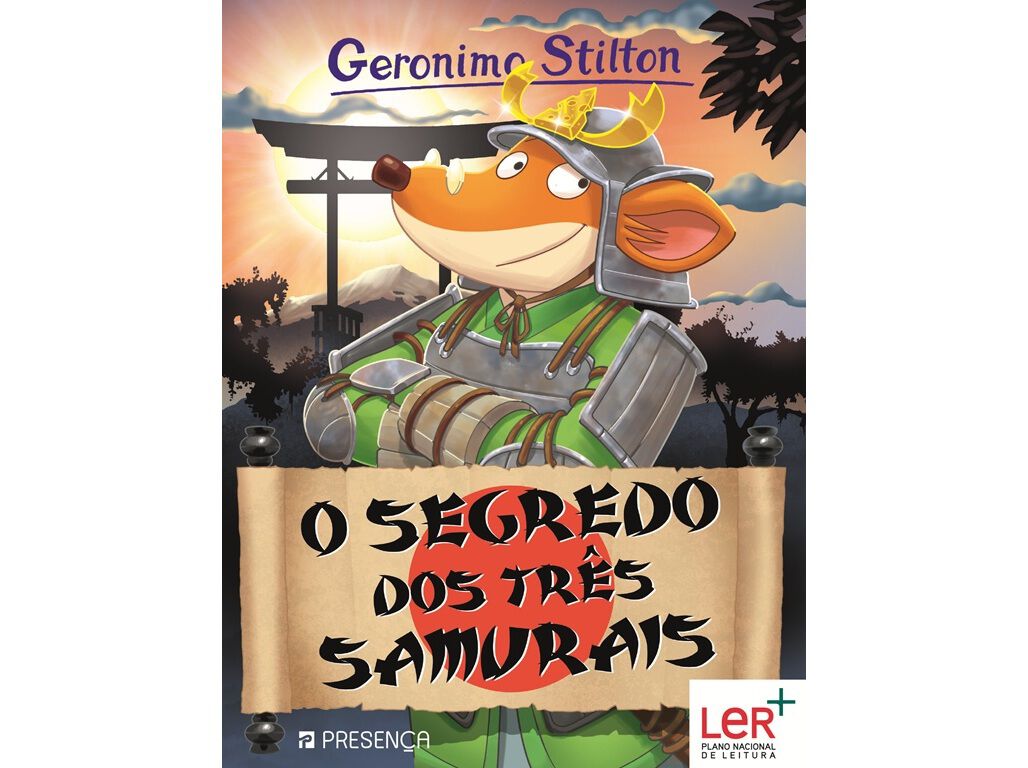 LIVRO GERONIMO STILTON N:73 O SEGREDO DOS TRES SAMURAIS image number 0