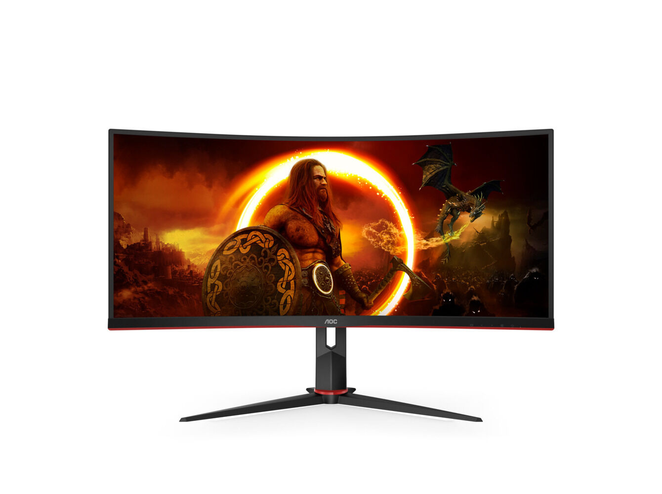 MONITOR GAMING AOC CU34G2X/BK (34" UWQHD 21:9 144HZ FREESYNC)