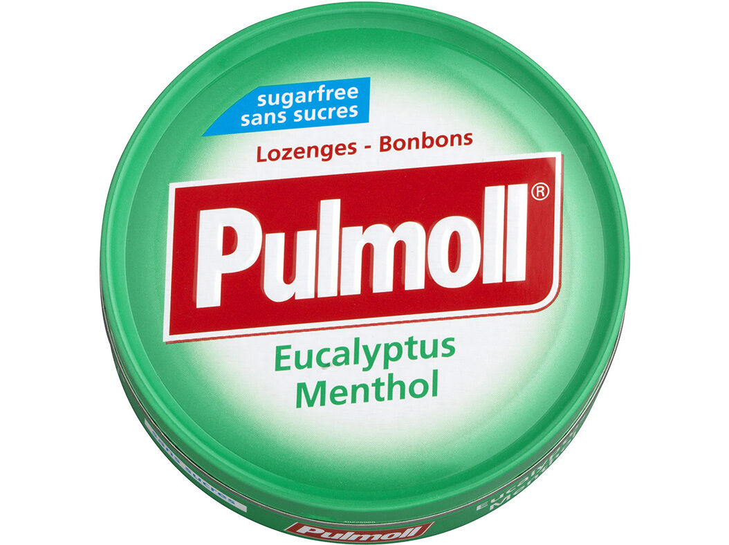 PASTILHAS PULMOLL EUCALIPTO MENTOL 45G
