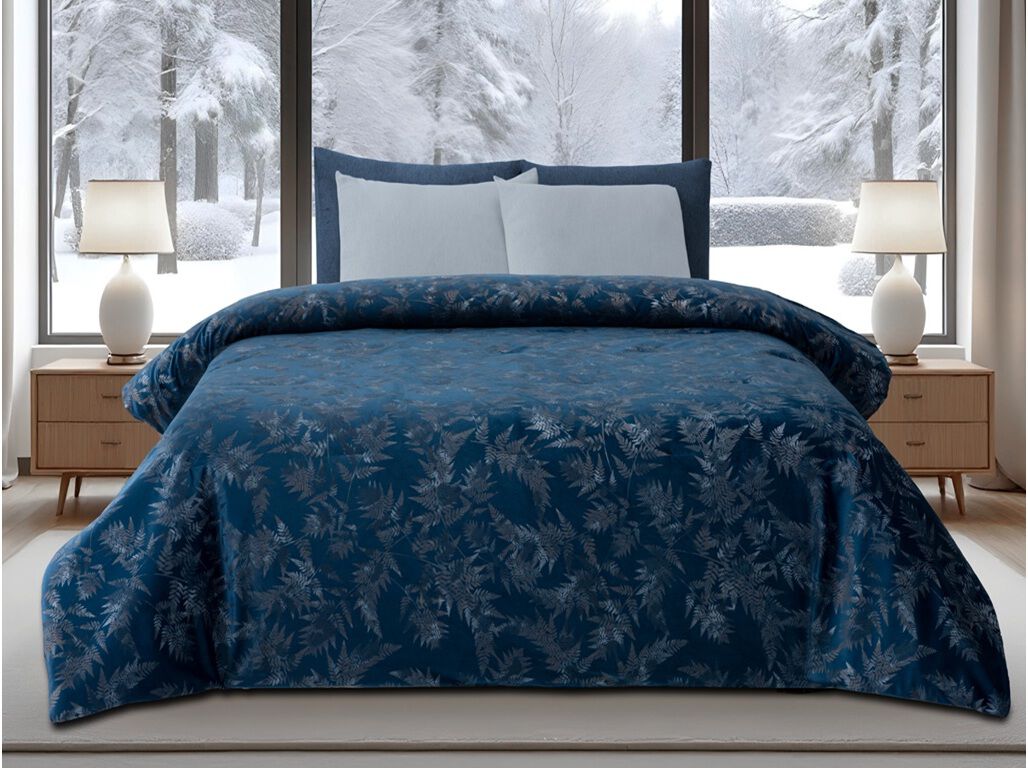 EDRED&Atilde;O FLANNEL HOMESPECIAL SILVER VELVET 240X260 FRANKFURT