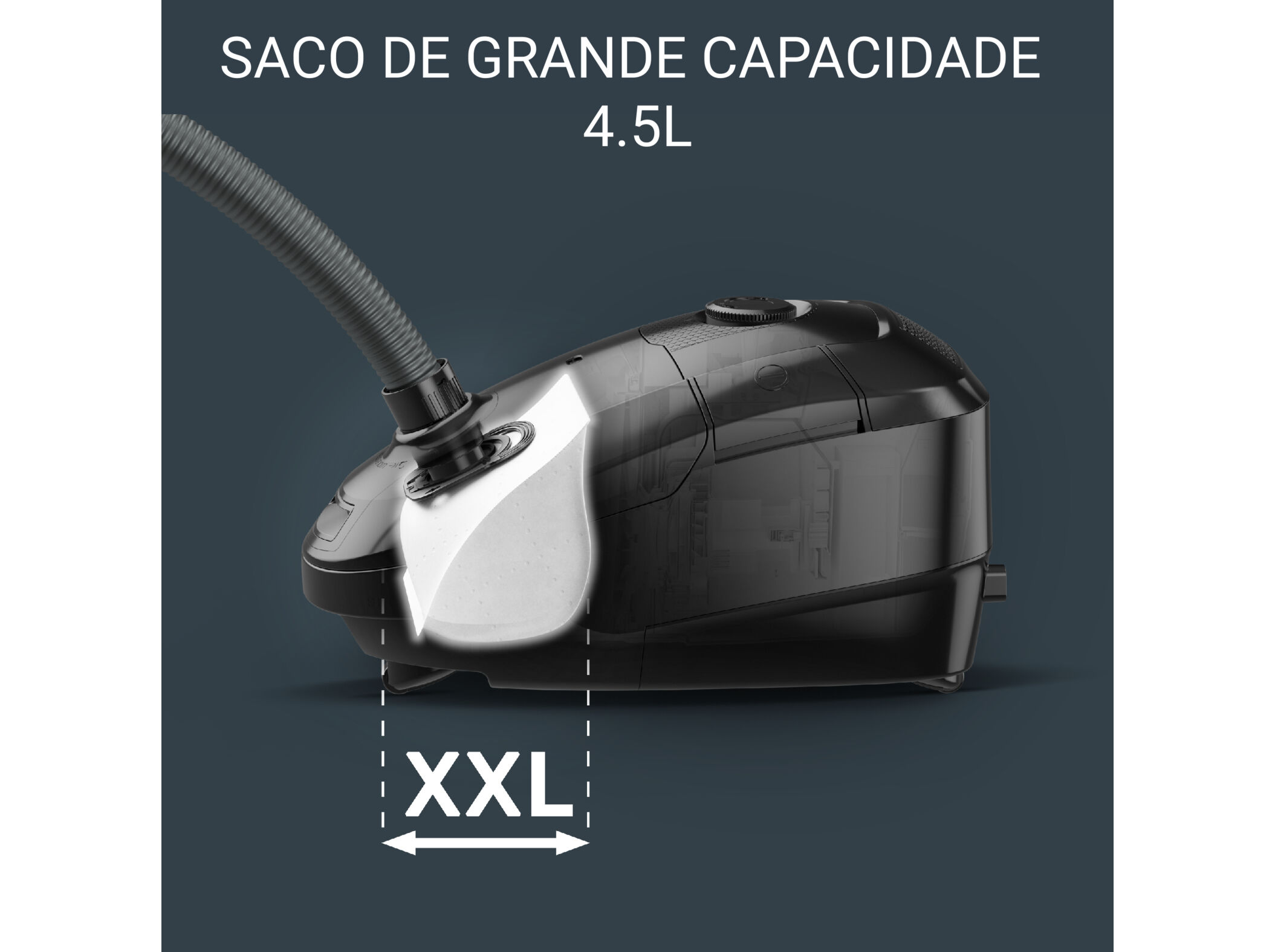 ASPIRADOR COM SACO ROWENTA RO3126EA POWER XXL PARQUET - 4.5L/900W image number 3