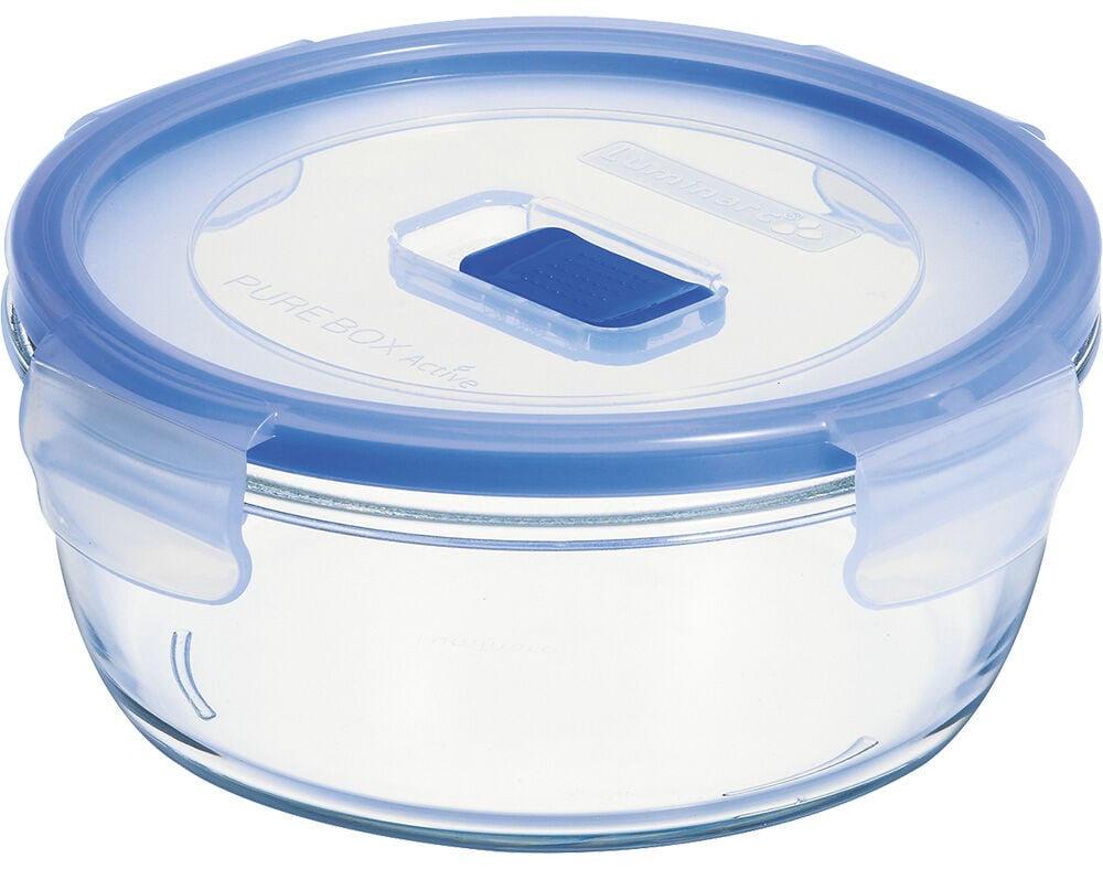 CAIXA REDONDA HERM&Eacute;TICA PURE BOX ACTIVE LUMINARC 15X7CM image number 0