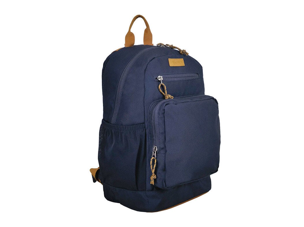 MOCHILA ATHENS AIRPORT AZUL ECO 36X24X14CM