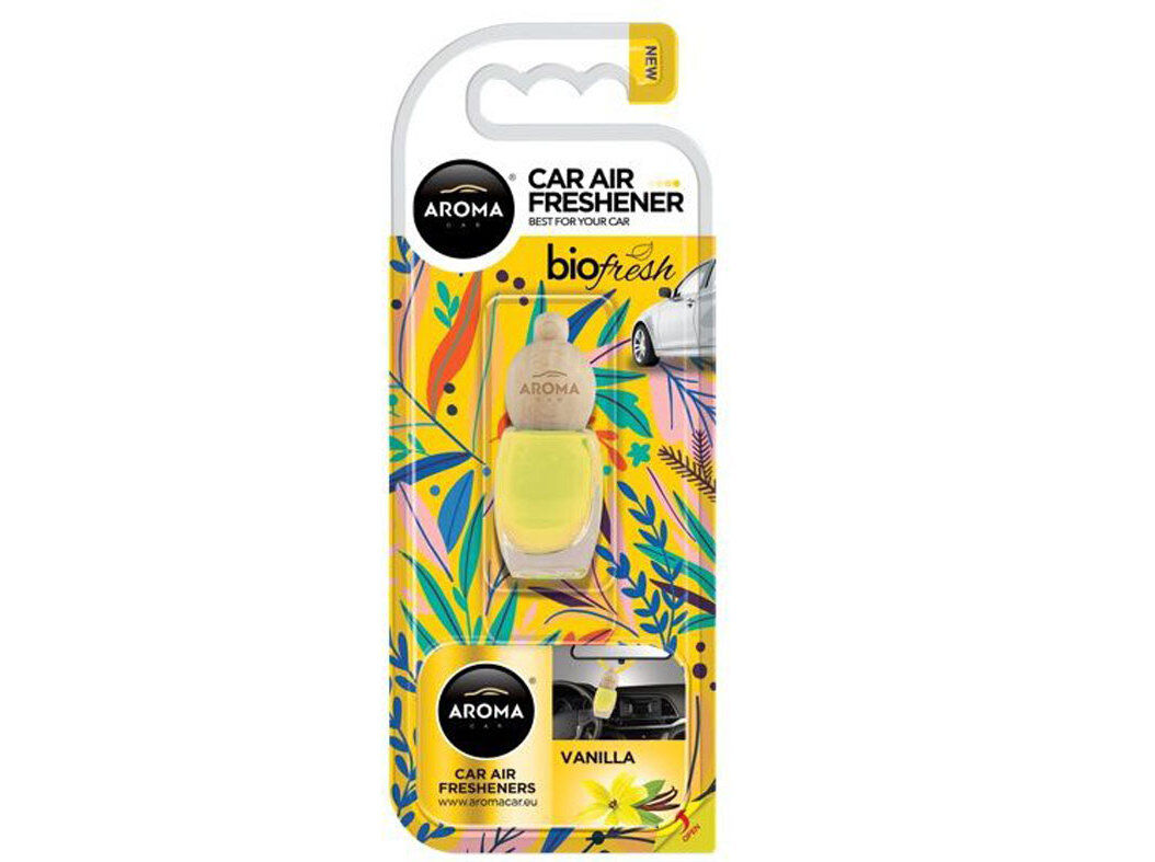 AMBIENTADORES AUTO AROMA CAR AMARELO 8ML image number 0