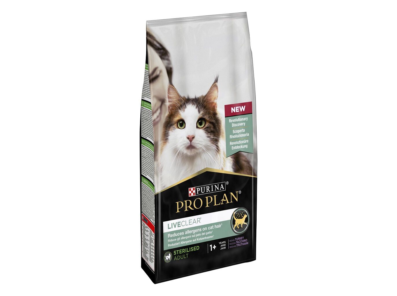 RA&Ccedil;&Atilde;O PARA GATO PRO PLAN LIVE CLEAR PERU 1.4KG image number 0