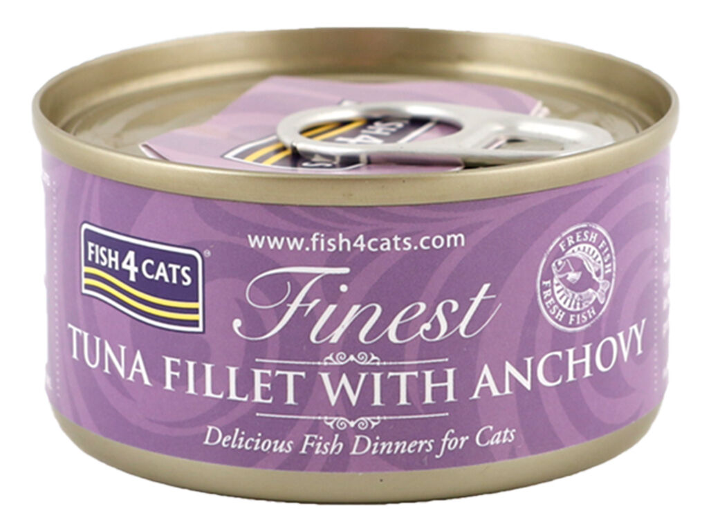 COMIDA H&Uacute;MIDA GATO FISH4CATS ATUM/BIQUEIR&Atilde;O 70G image number 1