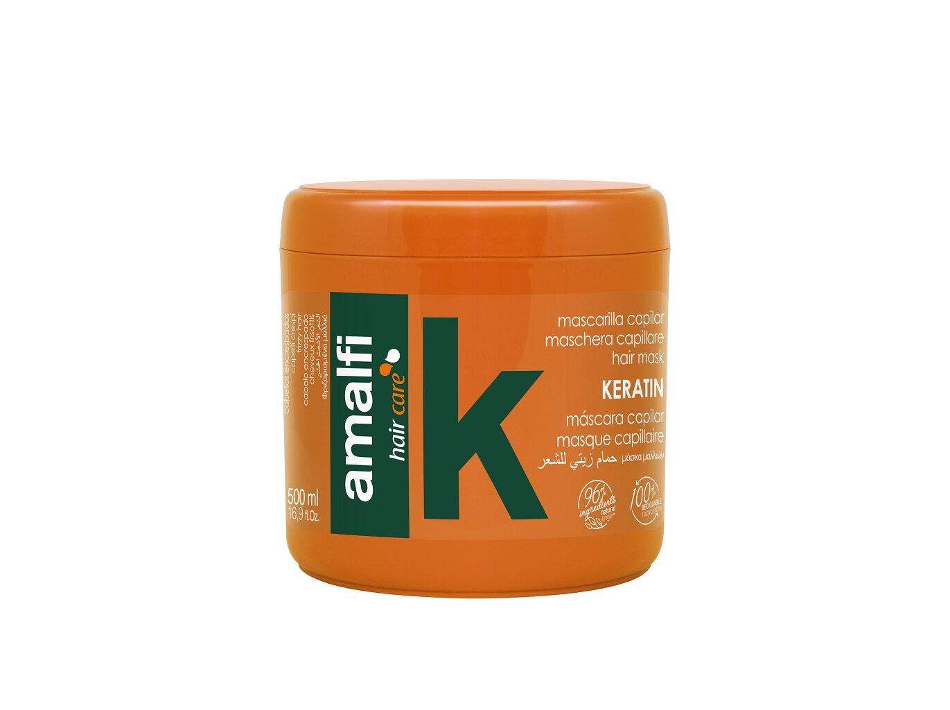 M&Aacute;SCARA AMALFI KERATINA 500ML image number 0