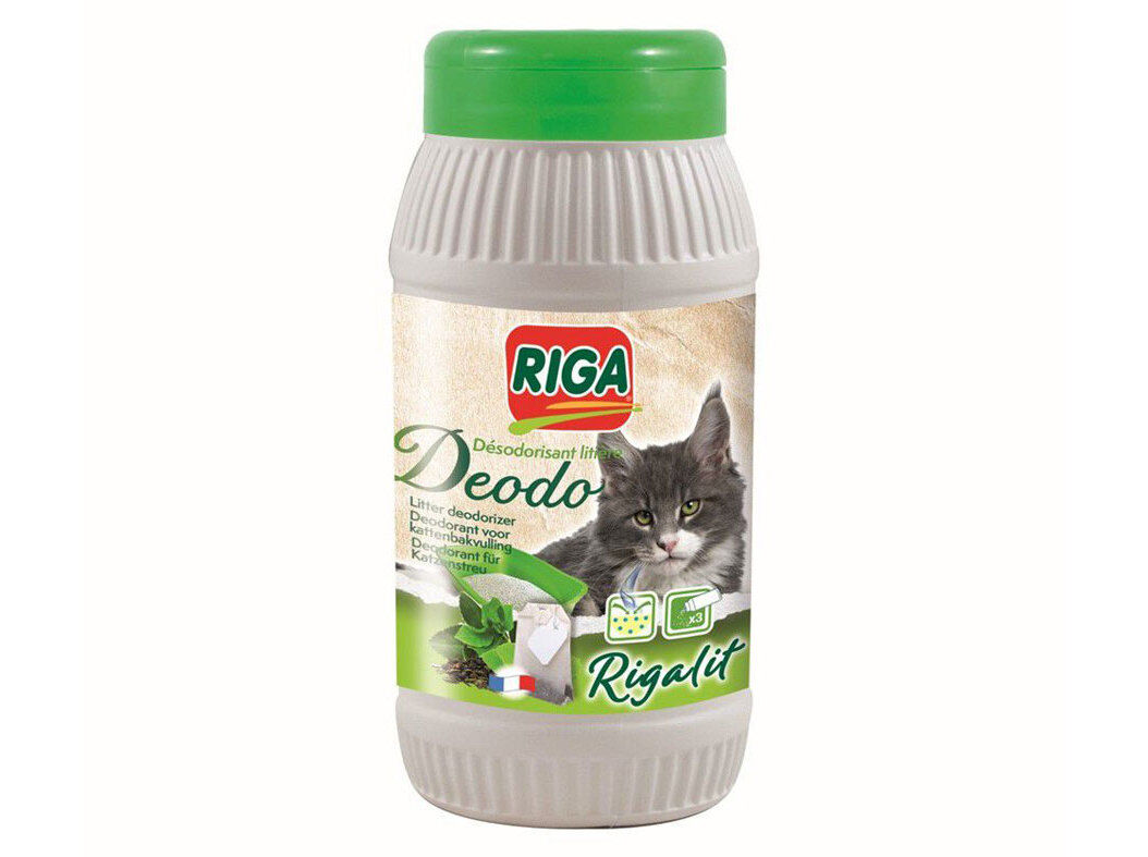 DESODORIZANTE PARA LITTER RIGA CH&Aacute; VERDE 300G