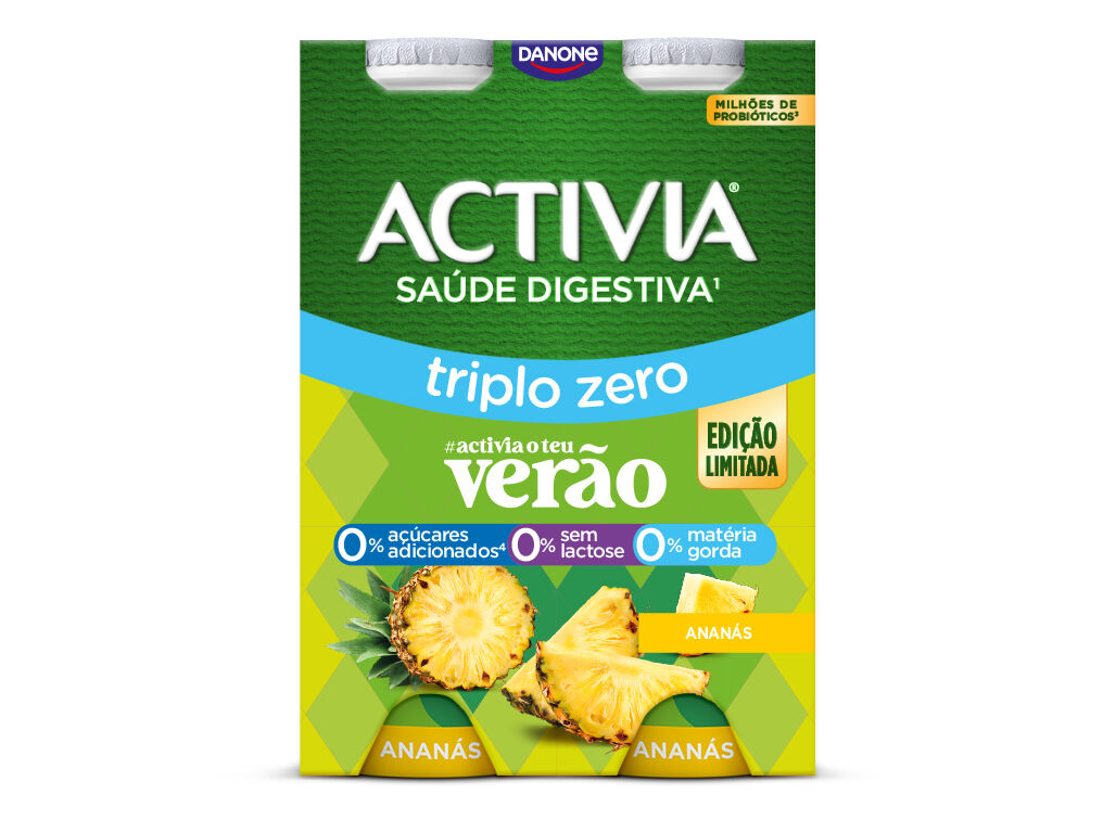 BIFIDUS L&Iacute;QUIDO ACTIVIA ANAN&Aacute;S 000% 4X155G