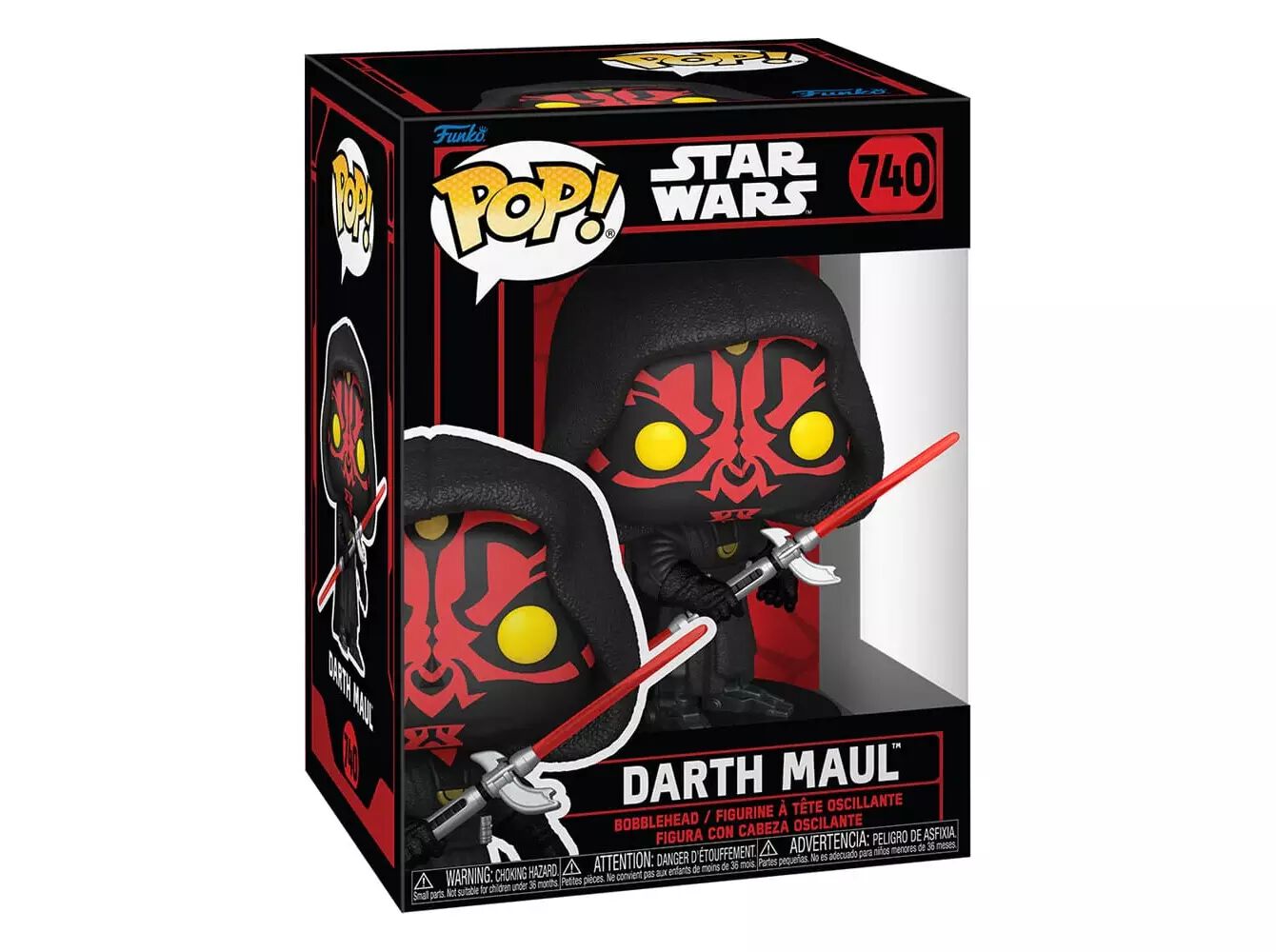 FIGURA STAR WARS COSBI DARK SIDE image number 1