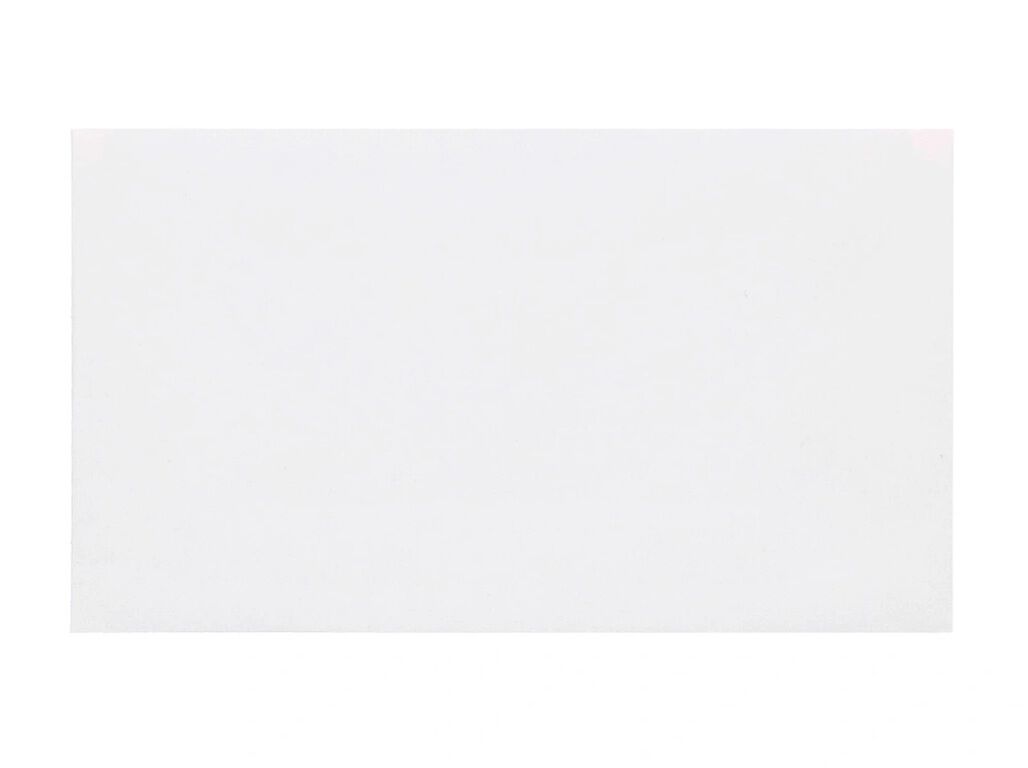 ENVELOPE ABA EM BICO LIDERPAPEL BRANCO 9.5X16.2CM 25 UNIDADES