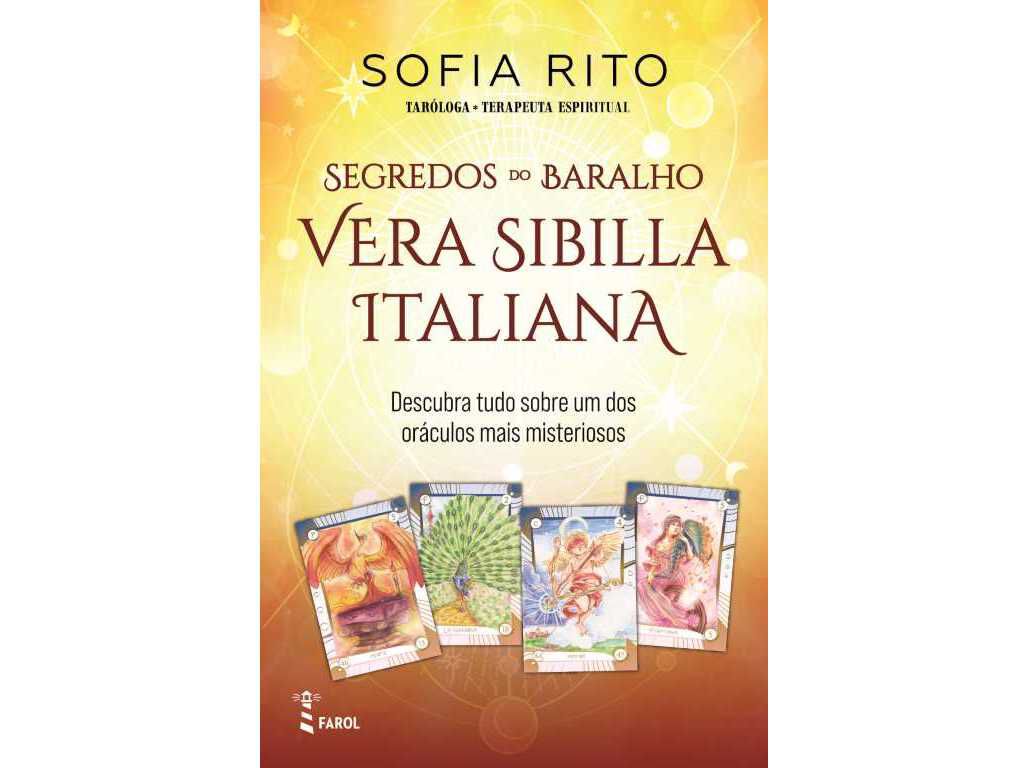 LIVRO SEGREDOS DO BARALHO VERA SIBILLA ITALIANA DE SOFIA RITO